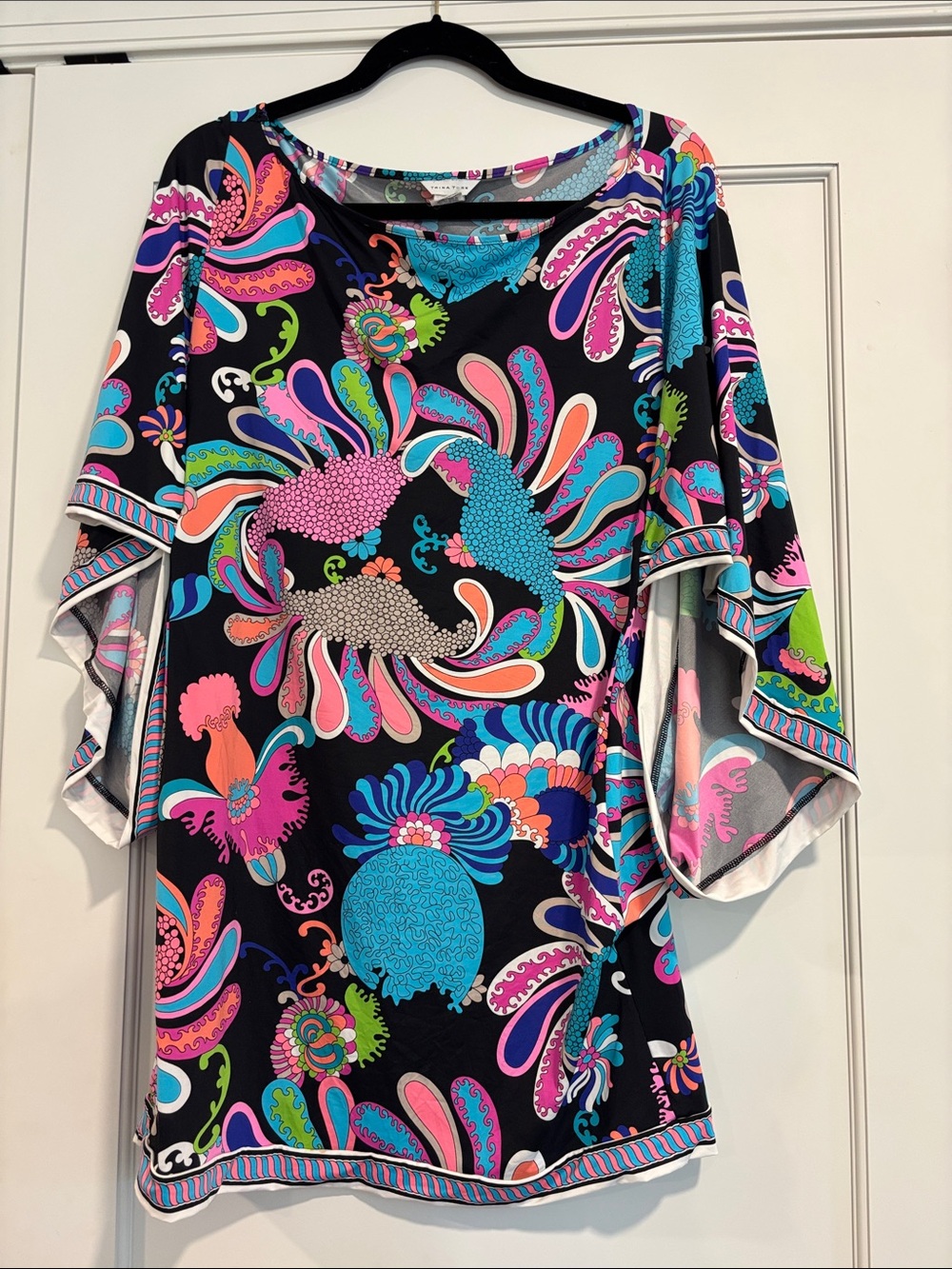 Vibrant Multicolor Paisley Coverup